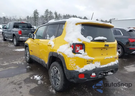 2016 Jeep Renegade Trailhawk from USA, damaged, VIN ZACCJBCT2GPC79192